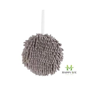 Bông Lau Tay Treo Tường Microfiber Siêu Thấm – Khăn Lau Tay Nhanh Khô Có Dây Treo Tiện Lợi