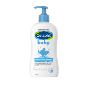 3PCS Cetaphil Baby Wash & Shampoo / Lotion With Calendula/Shea Butter Long-Lasting Moisture Non-Comedogenic Lightweight Non-Greasy Refreshing