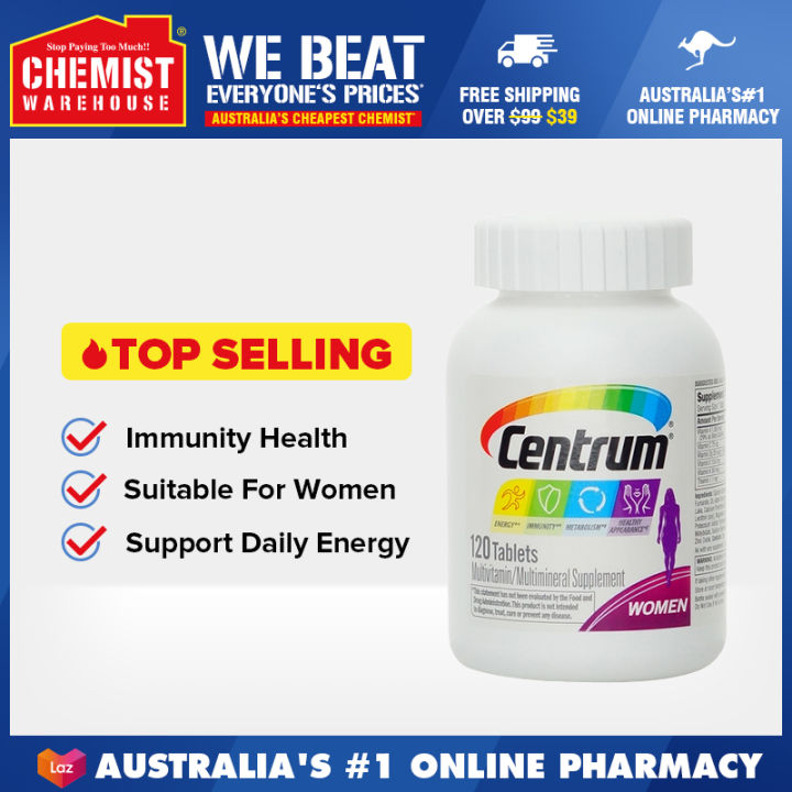 Centrum Women Multivitamin/multimineral Supplement Tablets - 120ct