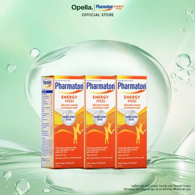 Bộ 3 Thực phẩm bảo vệ sức khỏe Pharmaton Energy Fizzi