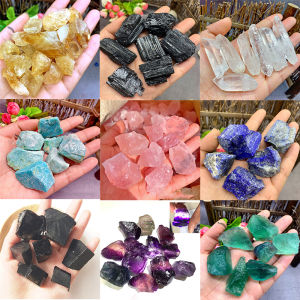 Natural Rare Obsidian Crystal Point Colored Fluorite Raw Gemstone Mineral Specimen Irregular Crystal Reiki Healing Advanced Collection Diy
