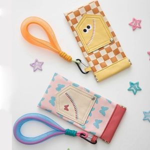 HULEQQI Portable Pu Leather Glasses Bag Cute Sunglasses Pouch Glasses Storage Bag Fashion Korean Style Sunglasses Eyeglass Bag Female