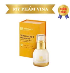 SERUM HATAGOLD TINH CHẤT VÀNG 24K - WHITENING AND MELASMA CONCENTRATED SERUM - KL:20G