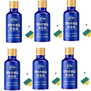 Easy To Use Car Plastic Restore Agent Plastic Refurbishment Excellent Car Plastics Restorer With Sponge Boimy汽车翻新剂