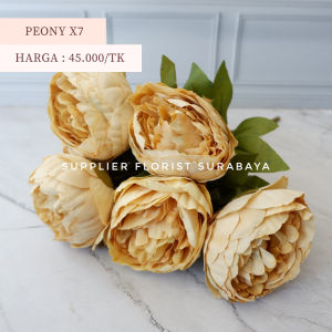[PEONY BESAR X7] BUNGA PALSU ARTIFICIAL FLOWER PEONY RANUNCULUS BUNGA HIAS HAND BOUQUET DIY FLORIST BUNGA TANGAN BUKET WISUDA