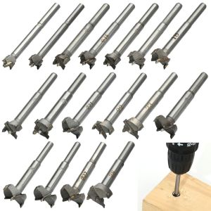 PETIYOUZA 10mm-40mm Wood Cutter Drilling Tools Wood Hole Drilling Self-centering Hole Saw Woodworking Tool Boring Drill Bits