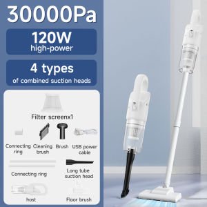 4in1 Cordless Vacuum Cleaner With Mop Pad 30000Pa Wireless Vaccum Handheld Vacum Rumah Car Household Vacuum Cleaner