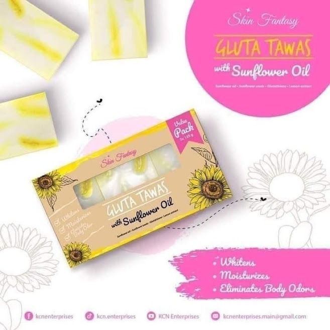 Skin Fantasy Gluta Tawas With Sunflower oil Soap Lazada PH