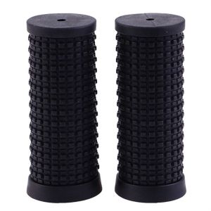 Cycling Black 22.2x75mm Scooter Road Bike Non Slip Bike Handlebar Grips Bike Grips Handlebar Protective Cover Short Bar Cover