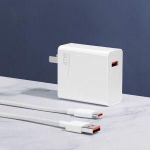 Bộ Sạc Siêu Nhanh 67W MAX Cáp 6A USB-C Hiển Thị MAX Và Phần Trăm Pin Cho Các Dòng Máy Hỗ Trợ BH