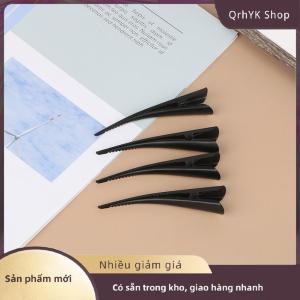 Hàng có sẵn✨ 4 cái kẹp tóc kim loại dài 12.5cm kẹp tóc mỏ vịt hoa rỗng kẹp tóc phụ kiện tóc kẹp tóc nơ răng vịt Kẹp đầu salon làm tóc kẹp màu đen