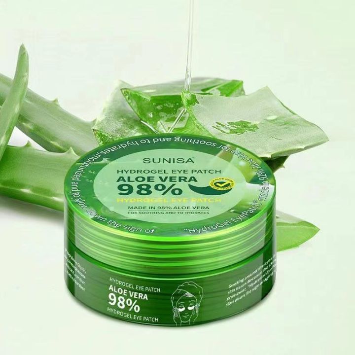 MC-SU NI SA Hydrogel Eye Patch ALOE VERA 98% Hydrogel Eye Patch Made in 98% Aloe  Vera for Soothing and to Hydrates | Lazada PH