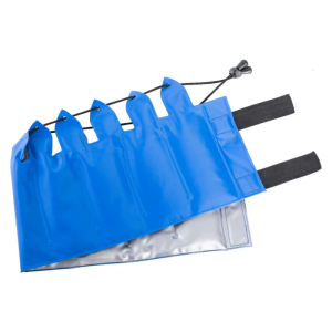 ถุงถังน้ำแข็งที่มีฉนวนเจลนุ่มกระเป๋าเย็นเนื้อไนลอนเหมาะสำหรับปาร์ตี้ครัวครีมขนมอบไวน์