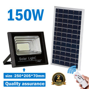 GLOBELED【BUY 1 TAKE 1】IP67 Solar Light Outdoor Flood Light Waterproof Garden Lights Automatic Sensor Lighting Light Street Lamp LED With Remote 150W Fast Delivery 2 Years Warranty