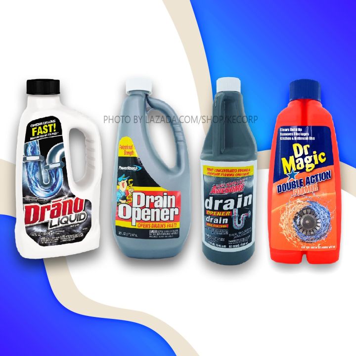 Drano Liquid Open Drain Fast Drain Cleaner 32oz (946ml) Lazada