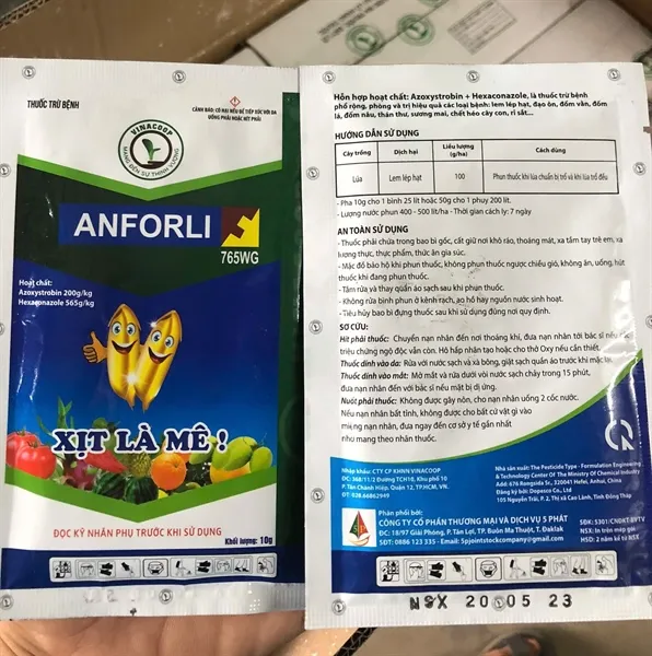 Thuốc trừ thán thư ANFORLI 765WG 10g | Lazada.vn