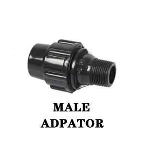 Heavy-Duty Standard Pe Compression Fittings For Pe And Pvc Pipes 1/2" 3/4" 1" Elbow Tee Coupling Adapter Plug