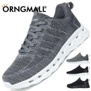ORNGMALL Sneakers for Men Fashion Casual Sport Shoes High Quality Sneakers Lace-Up Mesh Shoes Comfortable Casual Walking Shoes Suitable Daily Life Casual Sport Street All-match 39-48