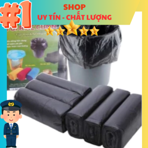 Túi Đựng Rác Tự Phân Hủy Màu Đen – Bịch 3 Cái (55x65cm) - Giải Pháp Xanh Cho Môi Trường ( NPD )