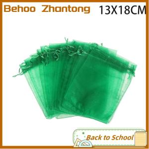 Behoo 20Pcs Mesh Fruit Bag Strawberry Grapes Fruit Grow Bags Breathable Netting Mesh Vegetable Plant Protection Bags For Garden Tools