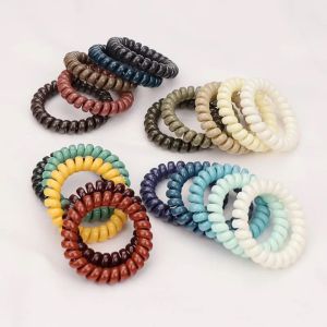 Karet Cantik Livy warna Ikat Rambut Korea  Kotak Korea Wanita set (isi 3pcs)