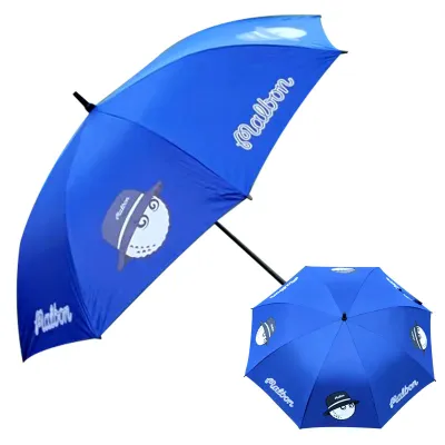 Korean original Malbon New Korean Golf Umbrella Sunscreen Automatic Umbrella Golf Uv Protection Oversized Umbrella Sunny And Rain Dual Use NEW