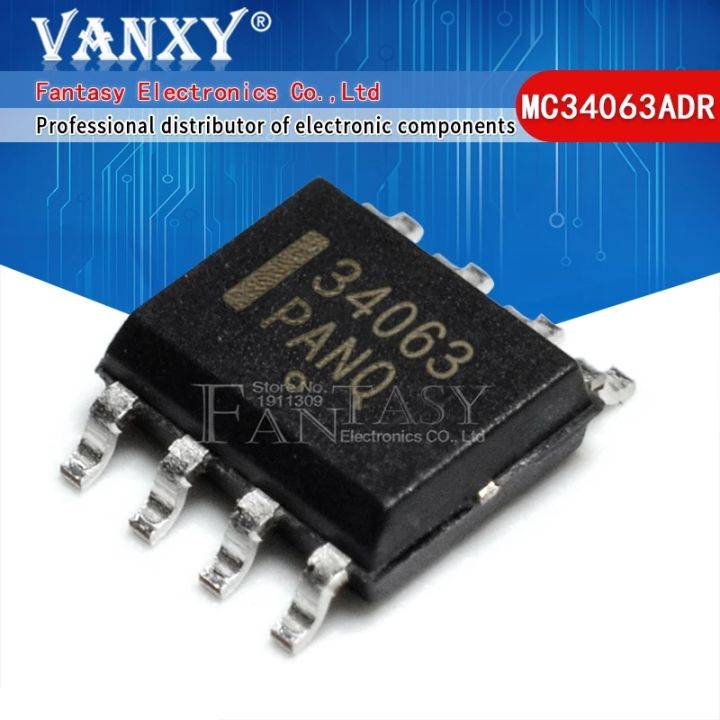 5 Piezas MC34063A SOP-8 - Circuito Integrado SMD Para Electrónica