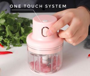 เครื่องปั่นบดสับไฟฟ้าพกพาElectric Garlic Machine food chopper