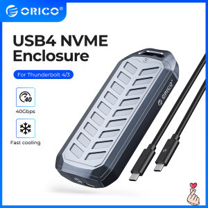 ORICO USB4 NVMe Case 40Gbps M2 SSD Case Compatible with Thunderbolt 3 USB 3.2/ 3.1/3.0 Type C Protocols for laptop