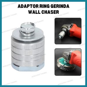 Mur Arbor Adapter Wall Chaser Mesin Gerinda 4" Grooving Bobok Tembok Adaptor Mesin Bobok Beton Ke Gerinda Tangan