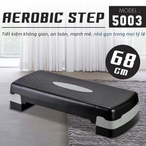 (68 XÁM) BG - Bục dậm nhảy aerobic 68CM Giá rẻ tập tại nhà phòng tậpBục Dậm Nhảy GYM AEROBIC Eo Thon Giữ Dáng điều chỉnh độ cao new