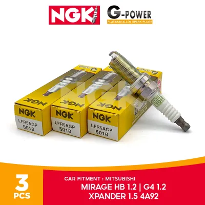 NGK LFR5AGP G-Power Platinum Spark plug for Mitsubishi Mirage G4 Hatchback 3A92 / Xpander 1.5 4A92
