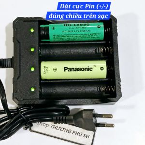 Bộ sạc Pin 18650 Li-ion charger MS-404A 1200mA / Khay 4 VIÊN