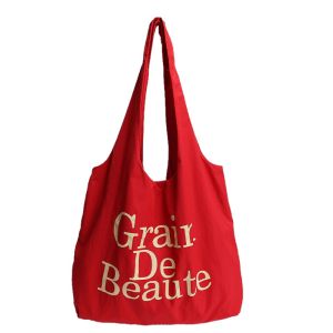 CHPERF Korean Nylon Tote Bags Lightweight Casual Commute Bag Fashion Shopping Letter Shoulder Bag Daily