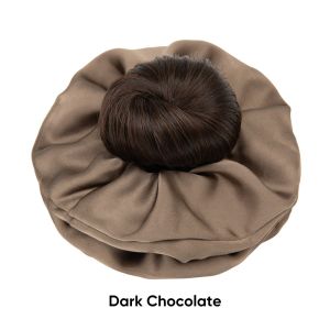 BESTWEST Elegant Influencer-style Hair Tie Synthetic with Grab Clip Messy Bun Hairpiece Hair Accessories Fake Bun-making Hair Bun Clip for Women