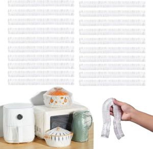 20 PCS Kitchen Small Appliance Dust CoversThickened Plastic Dust Cover for Air FryerBlender Oven Coffee MakerPressure Cooker Instant Pot (Small)