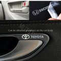 8Pcs Toyota TRD Car Emblems Metal Sticker 3D Creative Decoration Automobile Window Door Interior Badge For Yaris Corolla Vios Fortuner CHR Cross bZ4X RAV4 Camry. 