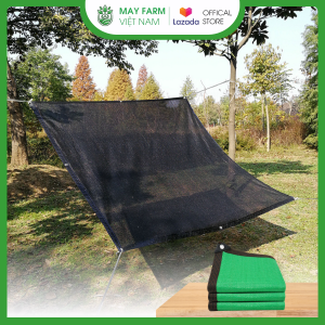 Lưới che nắng Lưới Thái Lan dệt kim khổ 2m 3m 4m 6m May viền đóng khoen sẵn