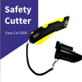 Safety Cutter Retractable Blade, Replaceable Blade, Safer than Penknife [Safety Knife, Safety Box Cutter, Ergonomic, Ambidextrous, Edge Guides, Trigger Activated, Blunt Tip Blade, Blade Lock, Protect Users, Prevent Content Damage]. 