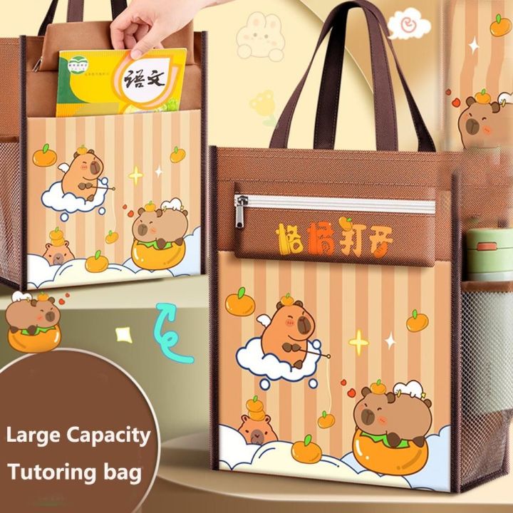 XUNXUAN Lightweight Capybara Handbags Capybara Large Capacity Canvas ...