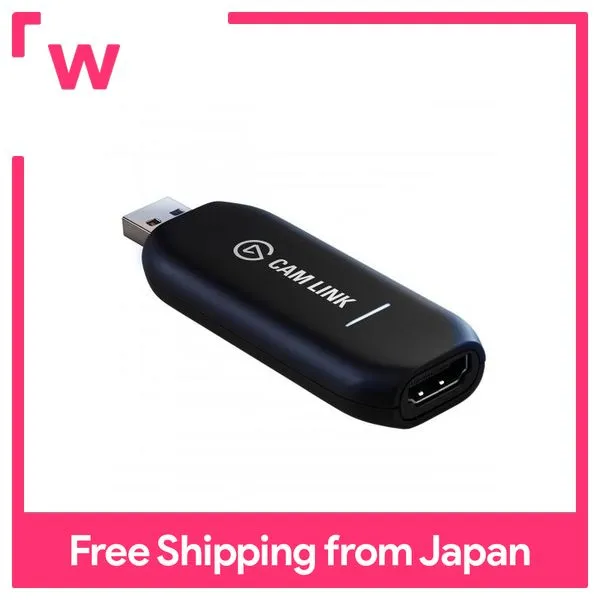 Elgato Cam Link 4K video recording and distribution for
