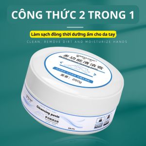 Kem tẩy sạch giày đánh bay mọi bụi bẩn vết ố vàng làm trắng sáng như mới đồng thời bảo vệ bề mặt giày