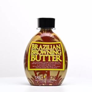 Sữa dưỡng da tạo màu rám nắng đậm Ed Hardy Brazilian Browning Butter - Sữa dưỡng da tạo màu rám nắng vàng óng giúp da mềm mại với thành phần bơ bơ Cupuaçu và dầu dừa giúp dưỡng ẩm sâu cho da dung tích 135 oz.