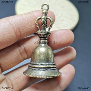 [COD] ZHONGYI0 Brass Handicraft die-casting Drop Wind Bell Tibetan Bronze Bell Creative