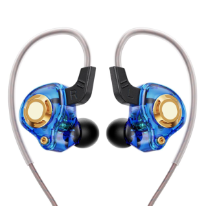 Premium Sound Earphones Silicone Ear Tip And Builts In Mic Wire Earbuds Interchangeable AudioS Cord For Clear Call