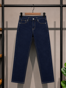 |VIET FASHION| Quần Jeans Nam Ống Côn Slimfit Màu Xanh Rêu Loang Jean Nam Hàn Quốc Mới 2026