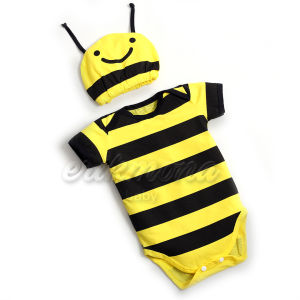 baju anak baju bayi jumper bayi lucu model karakter lebah / bee
