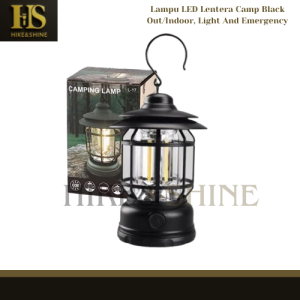 Lampu LED Lentera Camping Lamp 3 COB Lampu Tenda Camping
