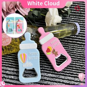 【COD】WTC*New ideas Fridge Magnet & Bottle Opener BABY FEEDING BOTTLE Baptism Birthday Souvenir and give aways Hot sale cute fridge sticker gift soft glue beer corkscrew