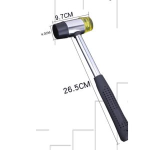 Búa Cao Su 2 Đầu Hàng Nhập Khẩu Búa Cao Su đa năng Cán Kim Loại Bền Đẹp - đầy đủ kích cở